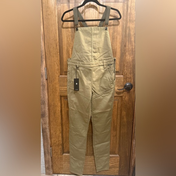G-Star Women’s Fresh Army Green Radar Dungaree with...